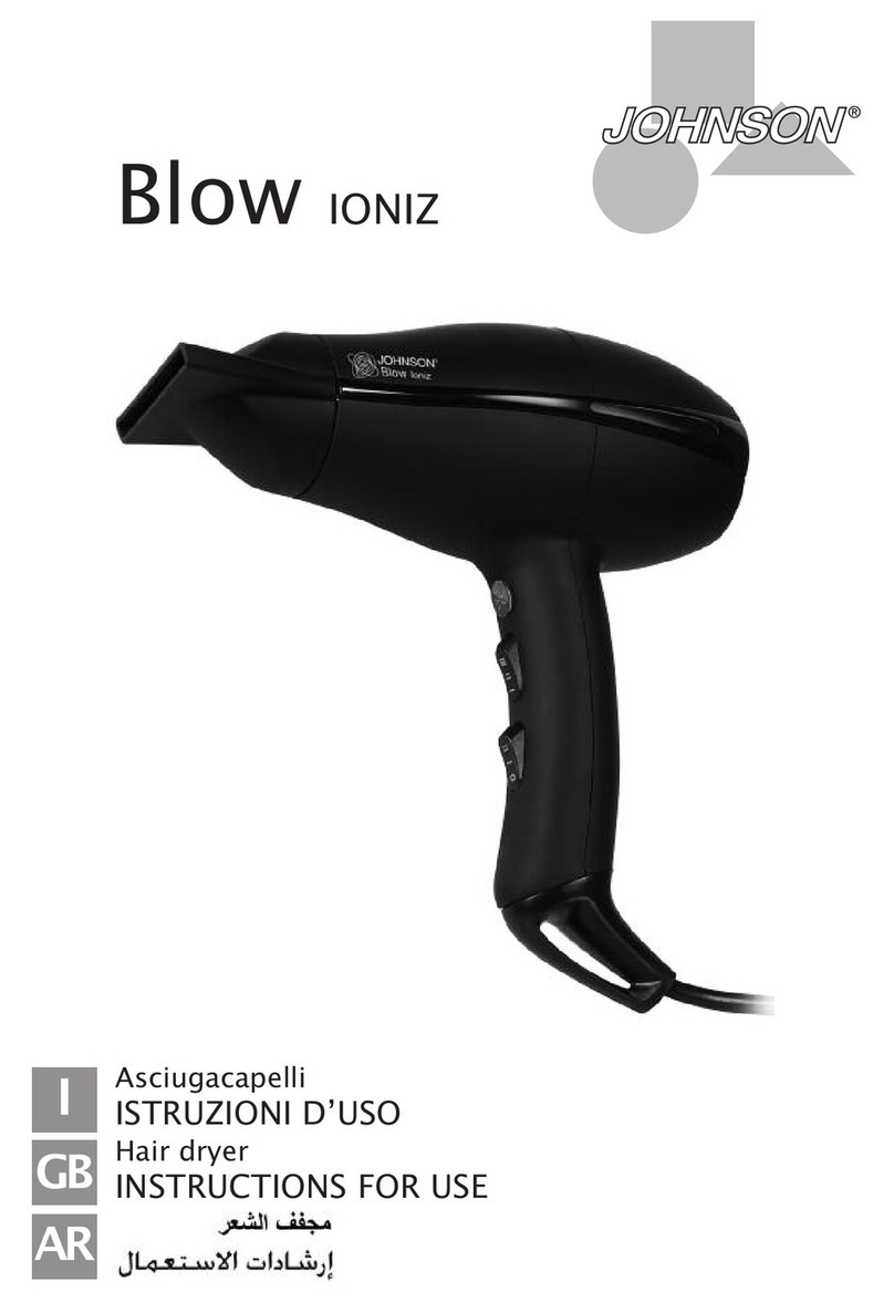 Johnson Blow IONIZ User manual