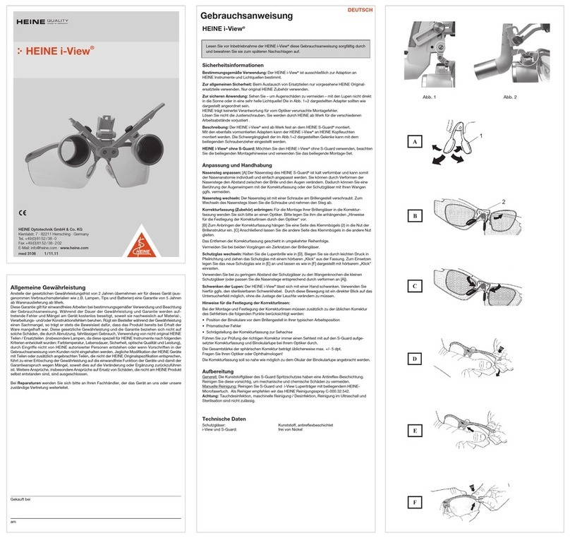 HEINE i-View User manual