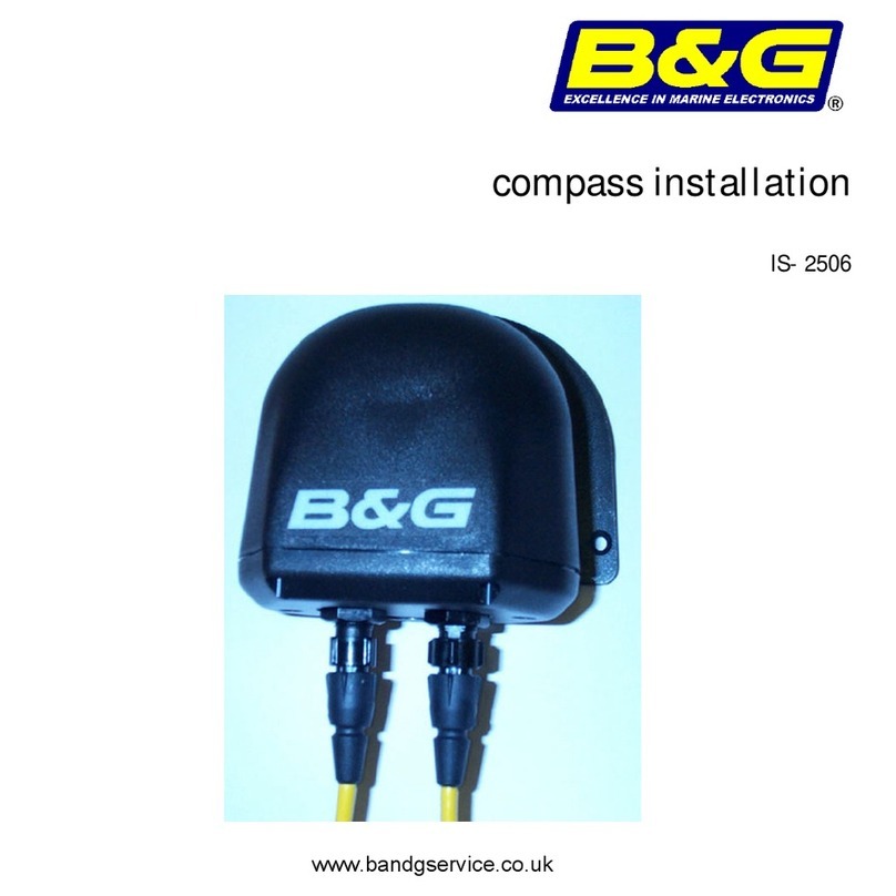 B&G h1000 pilot Installation