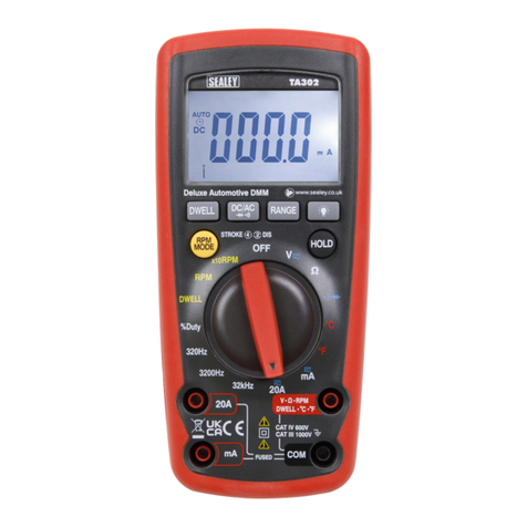 Sealey TA302 User manual