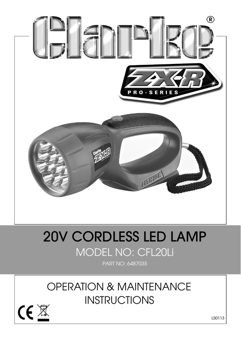 Clarke CFL20Li Instruction Manual Clarke CFL20Li Instruction Manual
