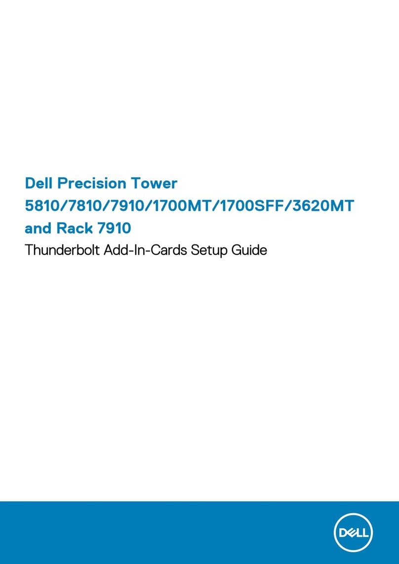 Dell Precision Tower 5810 Setup guide