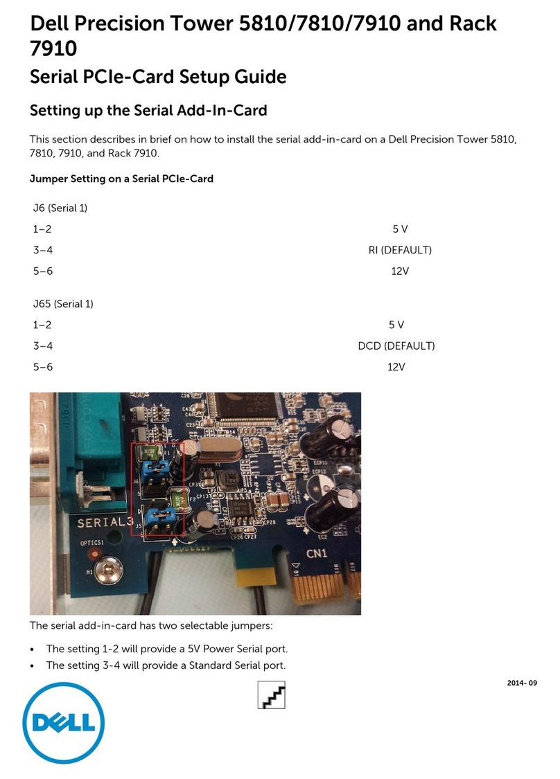 Dell Precision Tower 5810 User manual