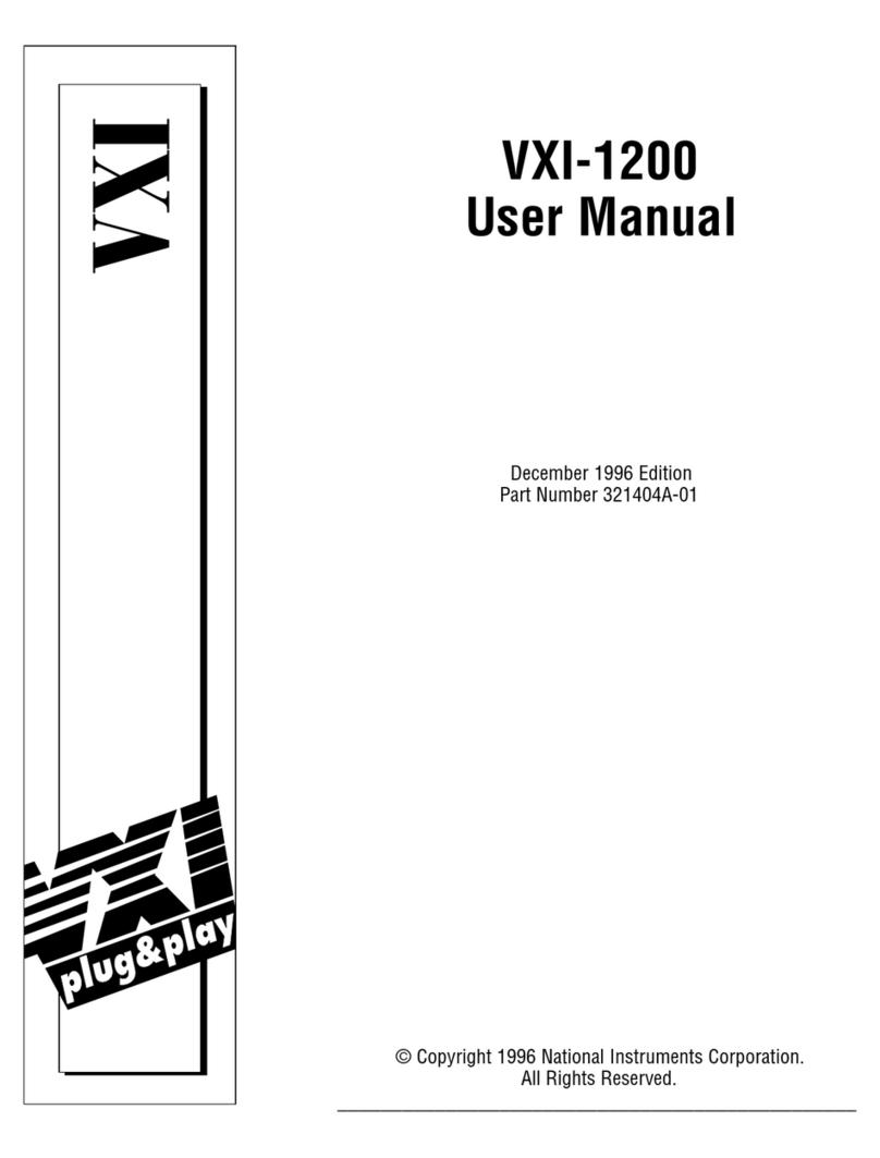 National Instruments VXI-1200 User manual National Instruments VXI-1200 User manual