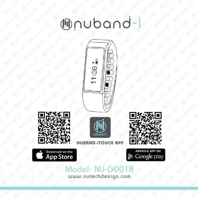 NuTech nuband-i instruction manual