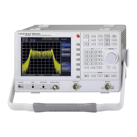 Hameg HMS3010 manual