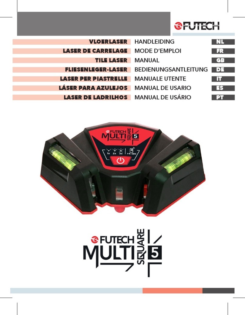 Futech MULTISQUARE 5 User manual Futech MULTISQUARE 5 User manual