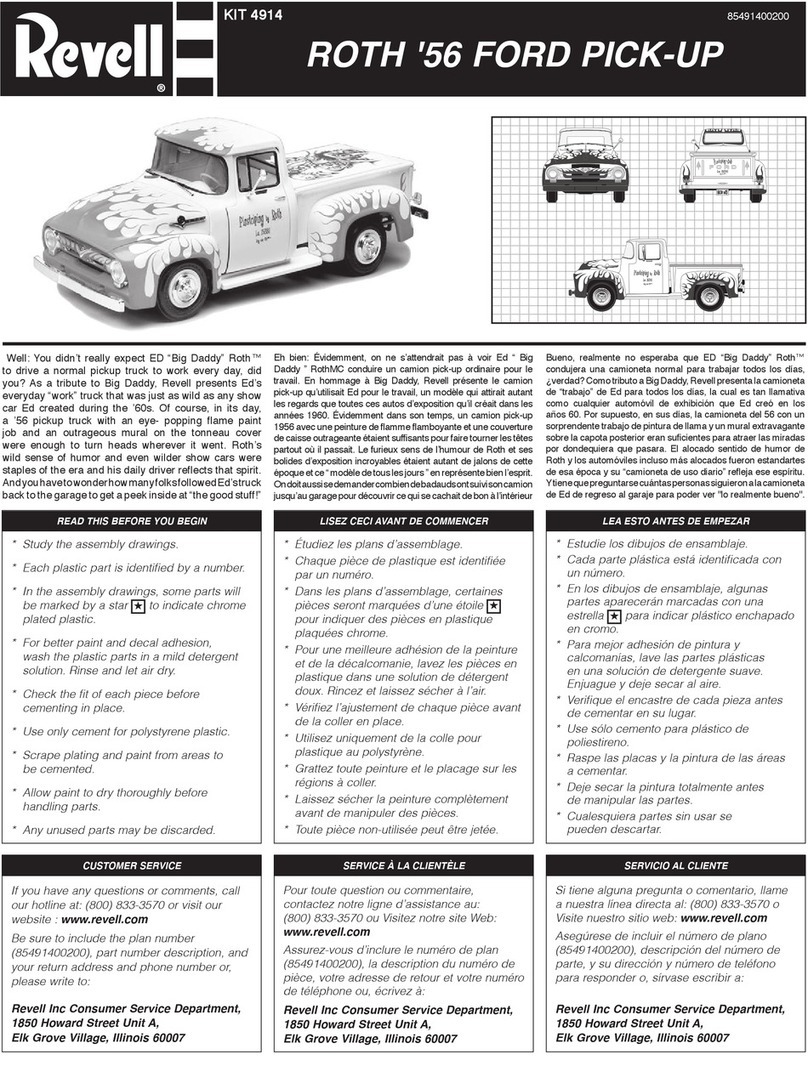 REVELL 4914 manual