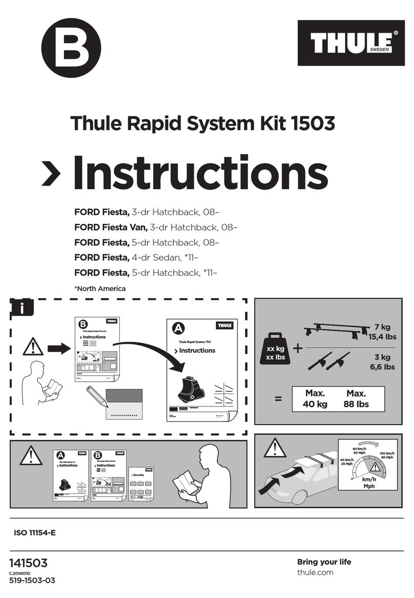 Thule Rapid System 1503 instructions