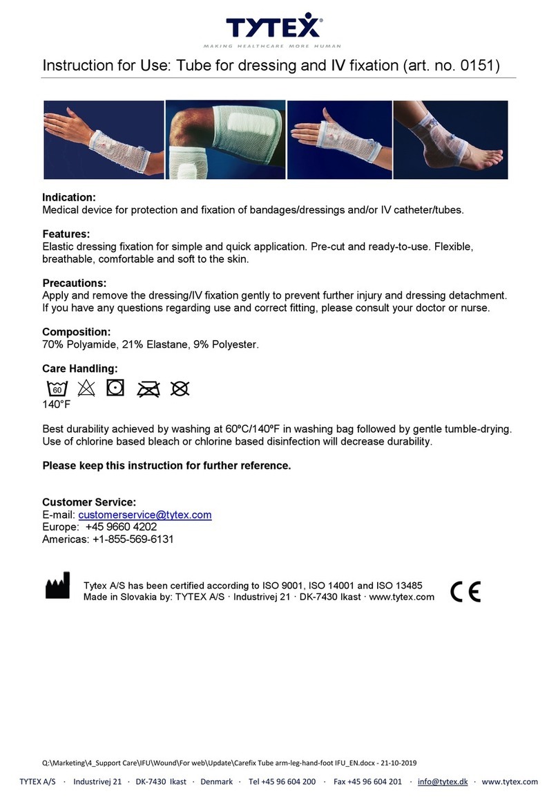 Tytex 0151 User manual