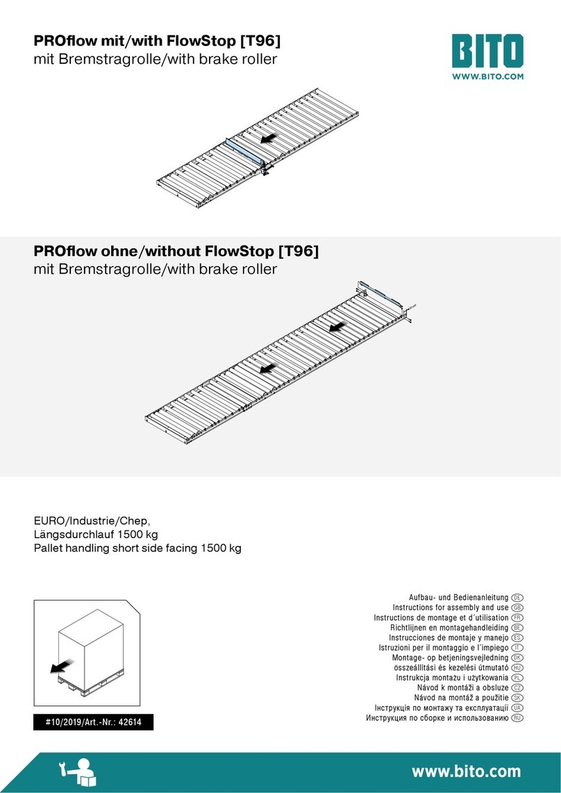 BITO PROflow with FlowStop T96 Operator's manual