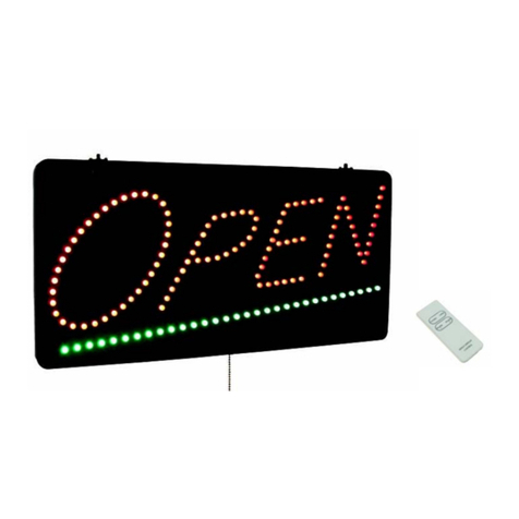 EuroLite LED OPEN operating instructions