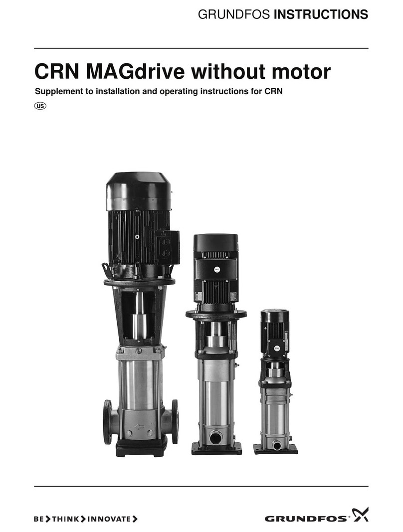 Grundfos CRN MAGdrive 5 User manual