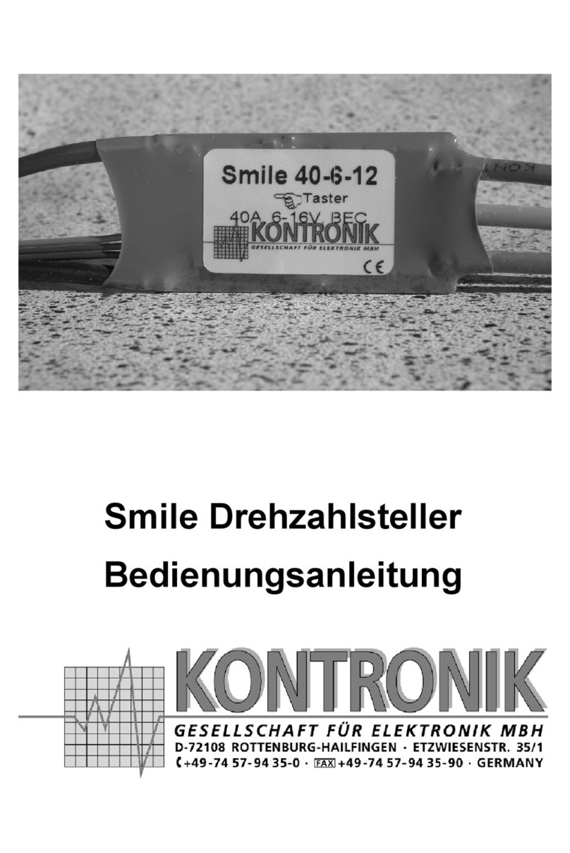 KONTRONIK Smile Series Operation manual