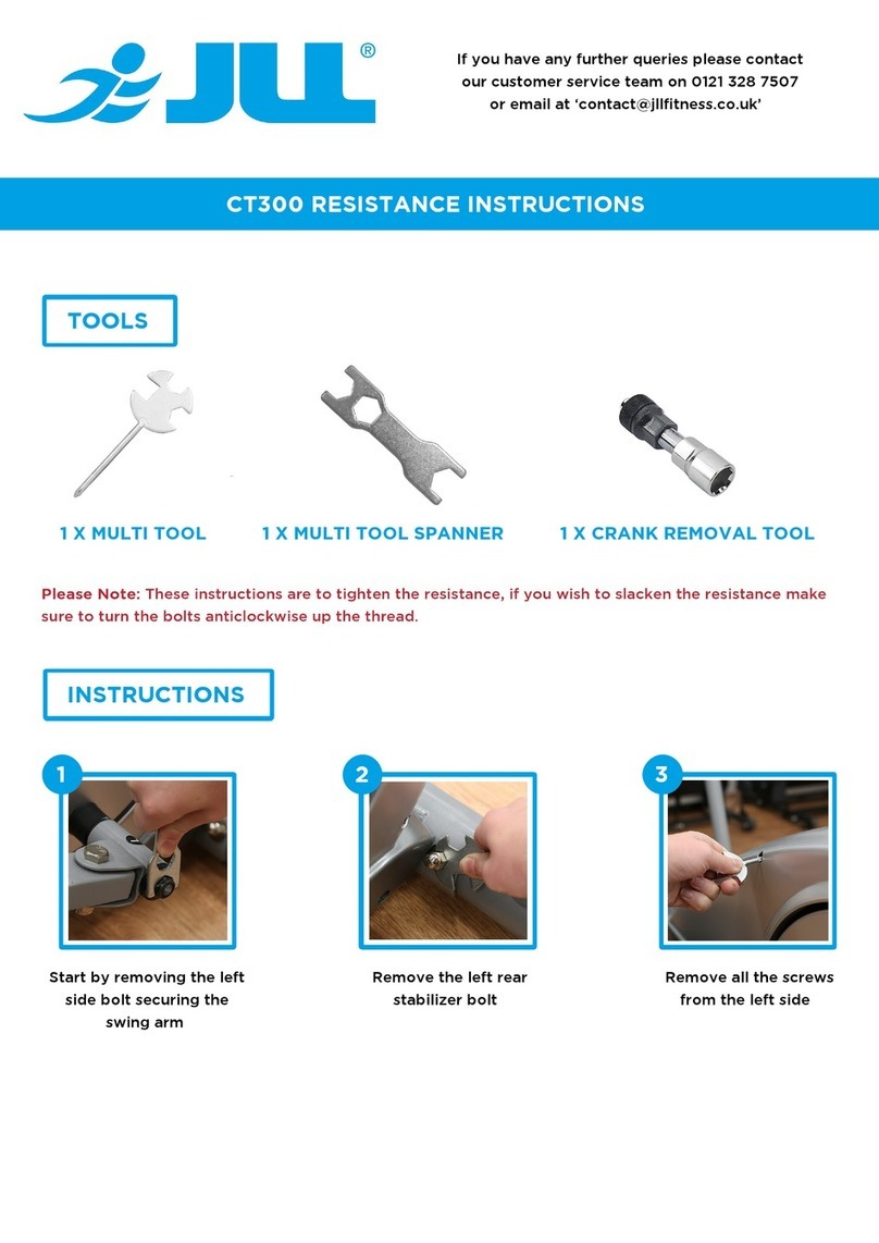 JLL CT300 instructions