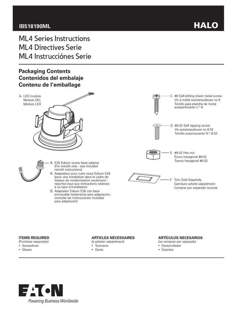 Eaton HALO ML4 Series instructions