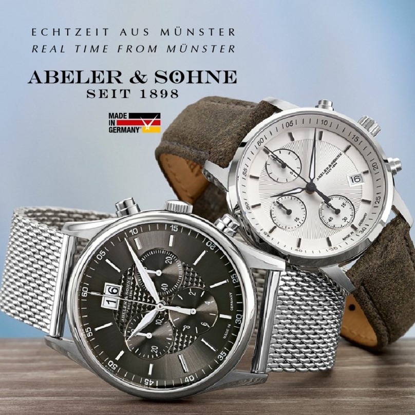 Abeler & Söhne 3040 Guarantee certificate/Instructions of use