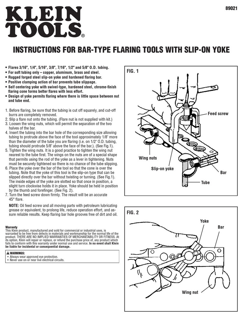 Klein Tools 89021 User manual