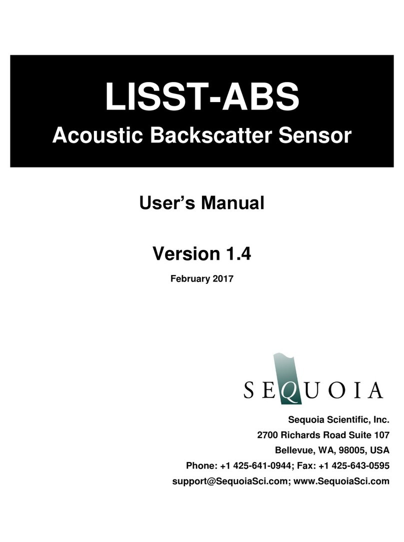 Sequoia LISST-ABS User manual