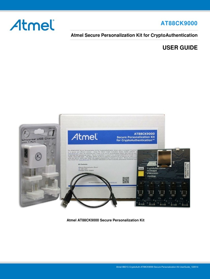 Atmel AT88CK9000 user guide