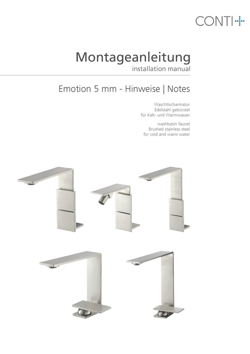 Conti+ Emotion 5 mm installation manual Conti+ Emotion 5 mm installation manual