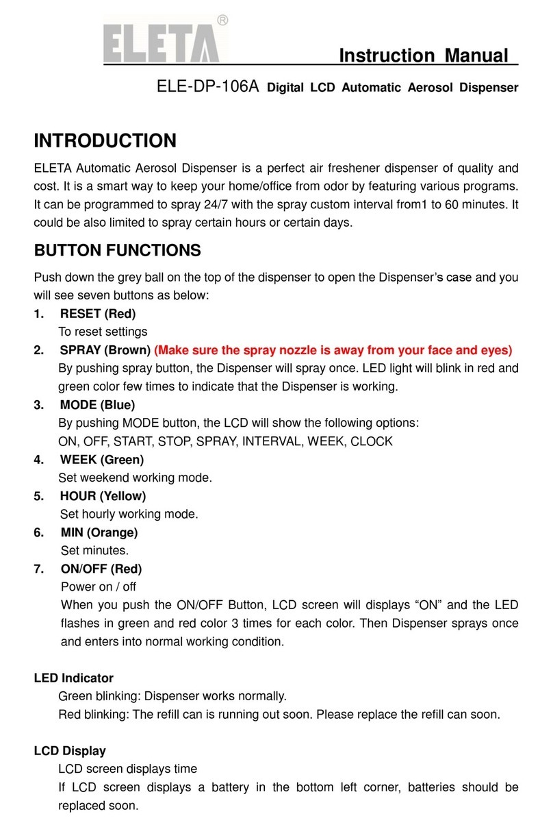 ELETA ELE-DP-106A instruction manual