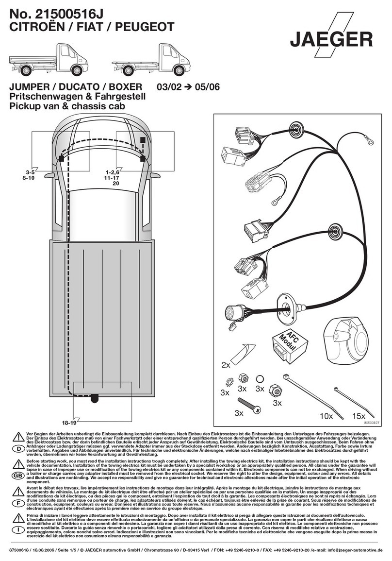 Jaeger 21500516J manual