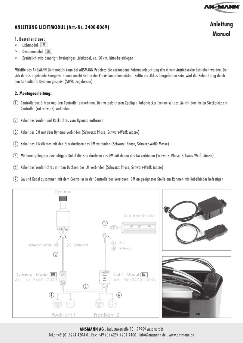 ANSMANN 3400-0069 User manual