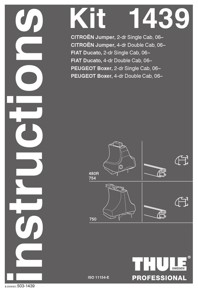 Thule 1439 instructions
