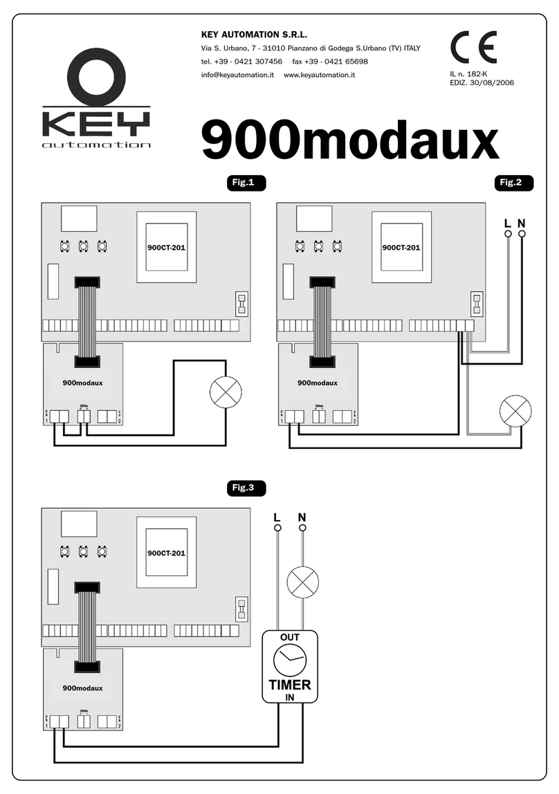 Keyautomation 900modaux User manual
