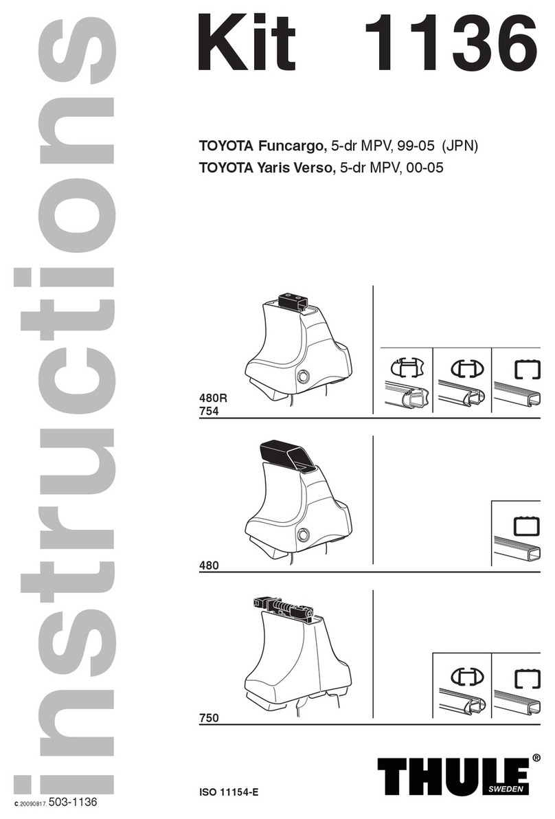 Thule 1136 instructions
