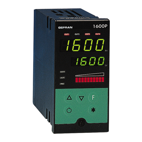 gefran 1600P User manual