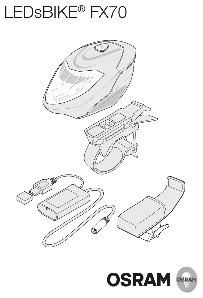 Osram LEDsBIKE FX70 manual