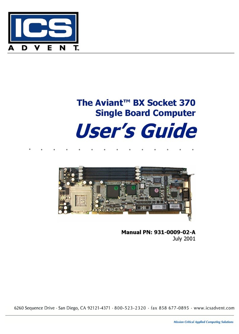 ICS Aviant BX Socket 370 user guide
