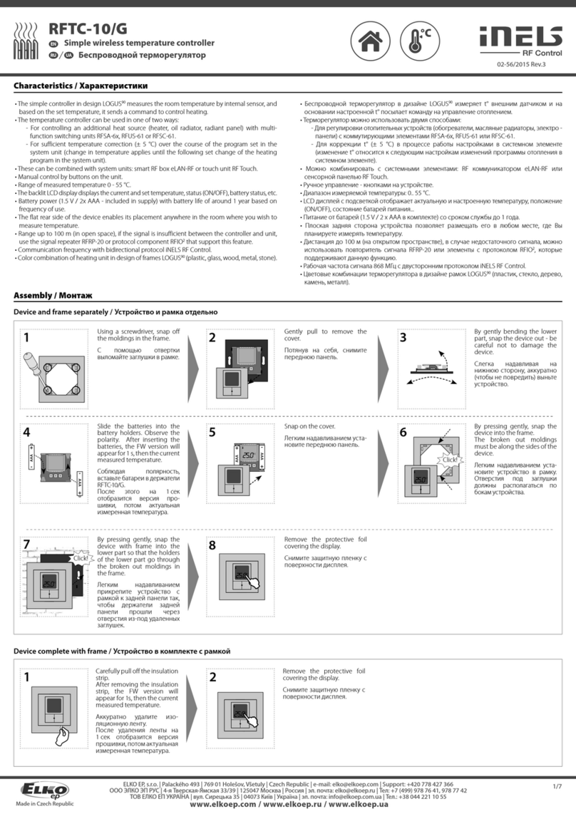 iNels RFTC-10/G manual