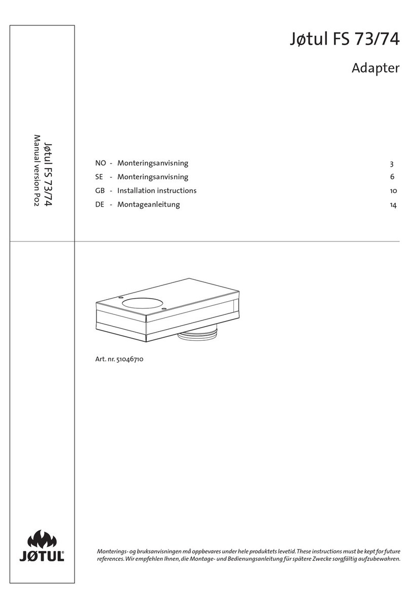 Jøtul FS 73 User manual
