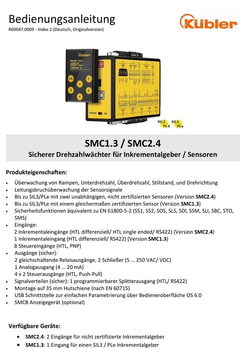Kübler SMC2.4 User guide