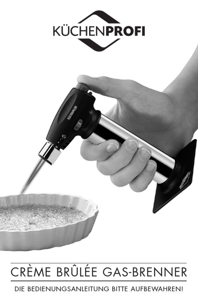 Küchenprofi CHEF user guide