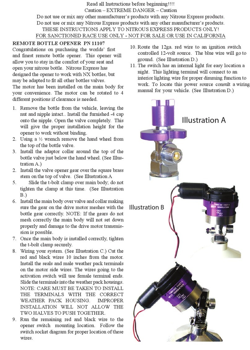 Nitrous Express 11107 instructions