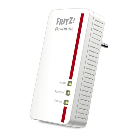Fritz! Powerline 1260E Quick guide