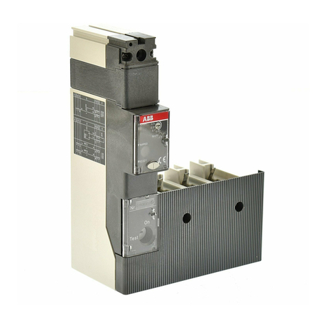 ABB Tmax RC221 User manual