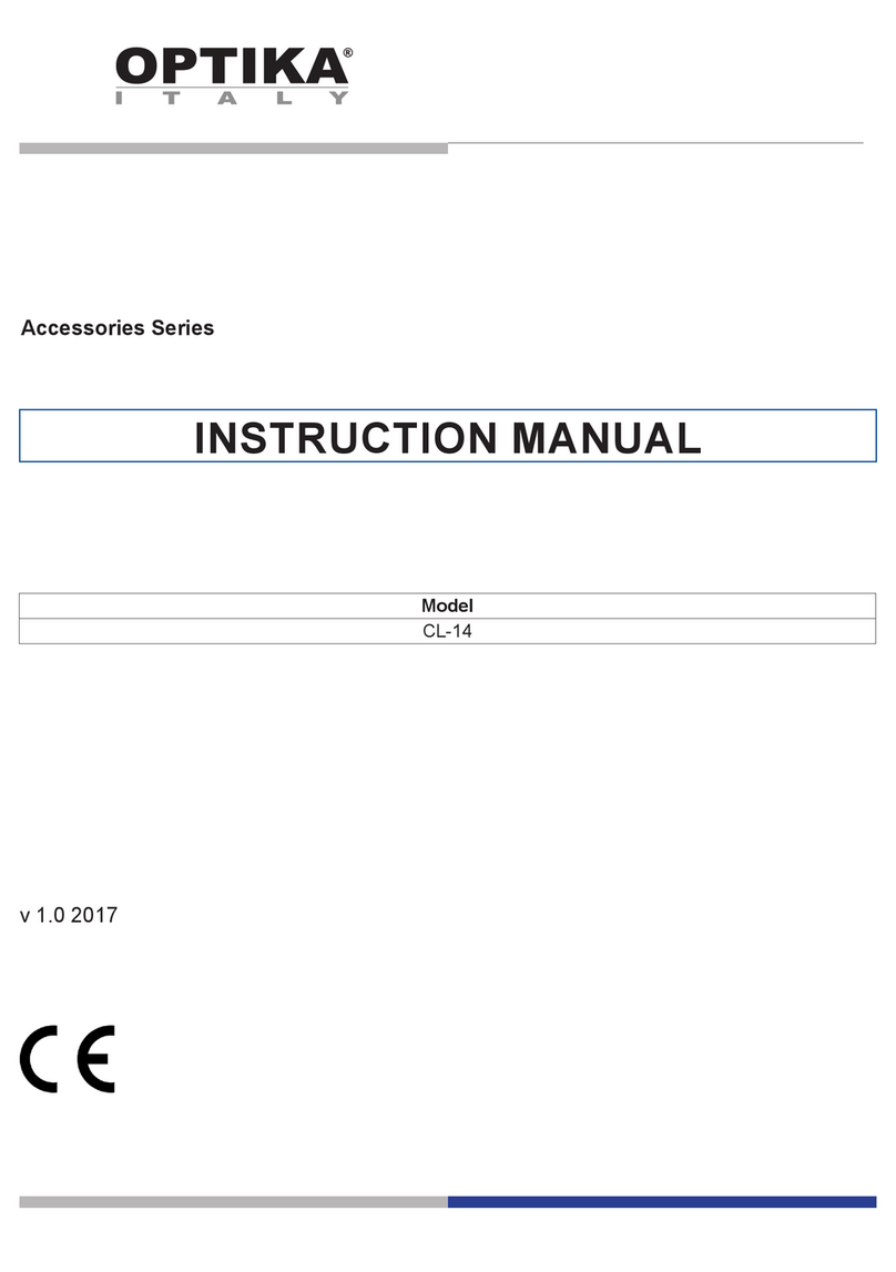 Optika CL-14 instruction manual