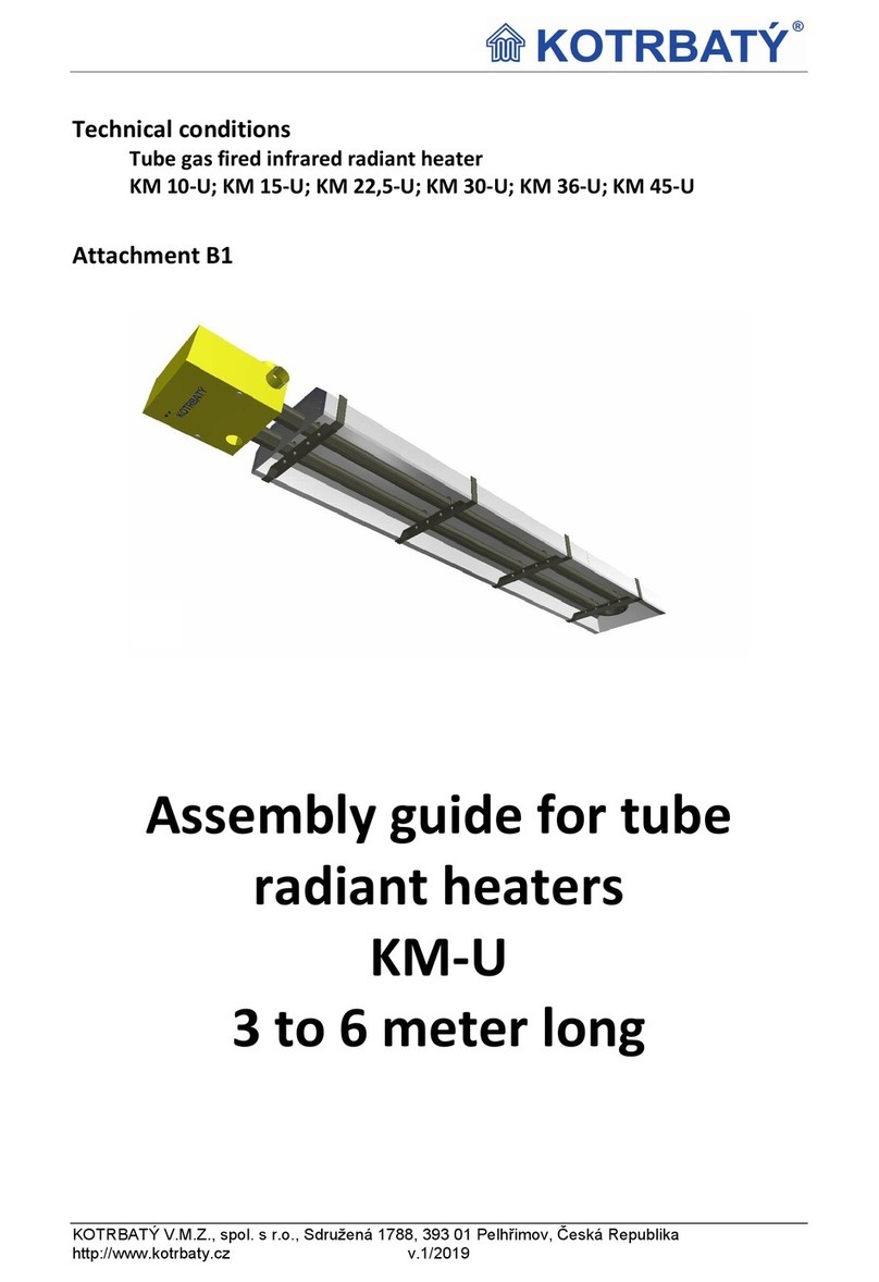 KOTRBATY KM-U Series Assembly guide