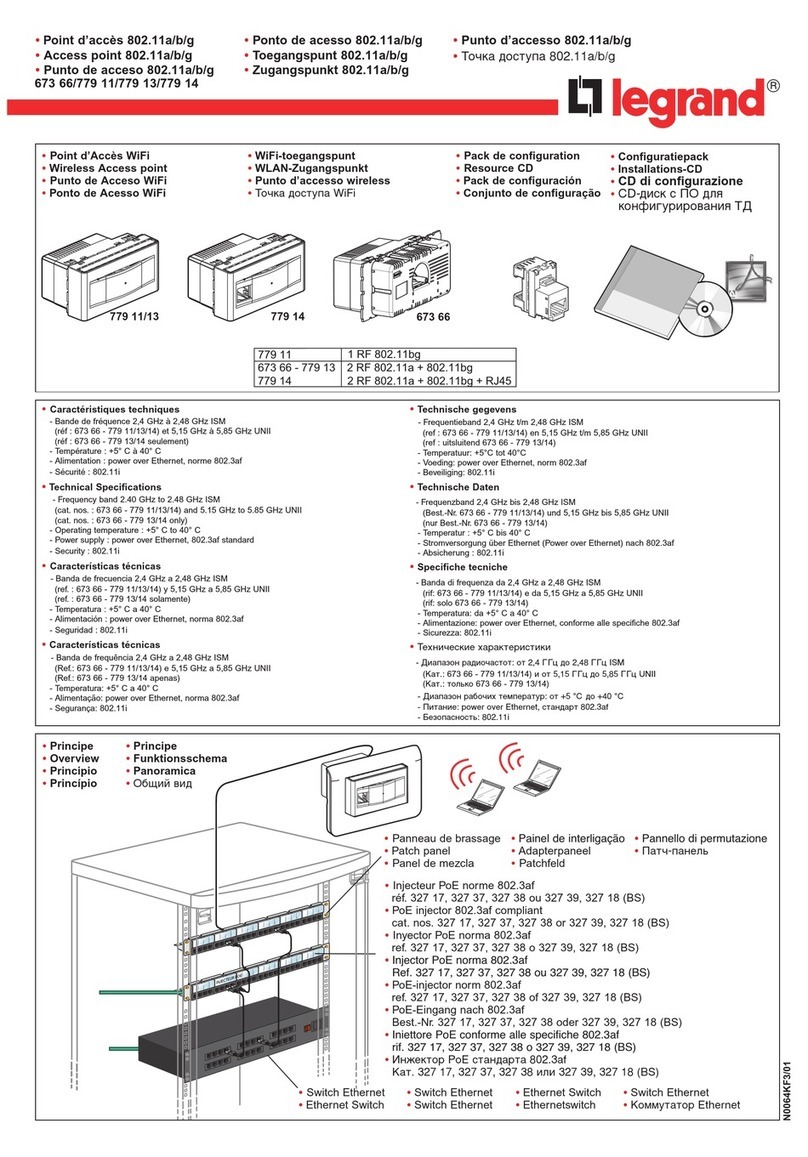 LEGRAND 779 11 manual