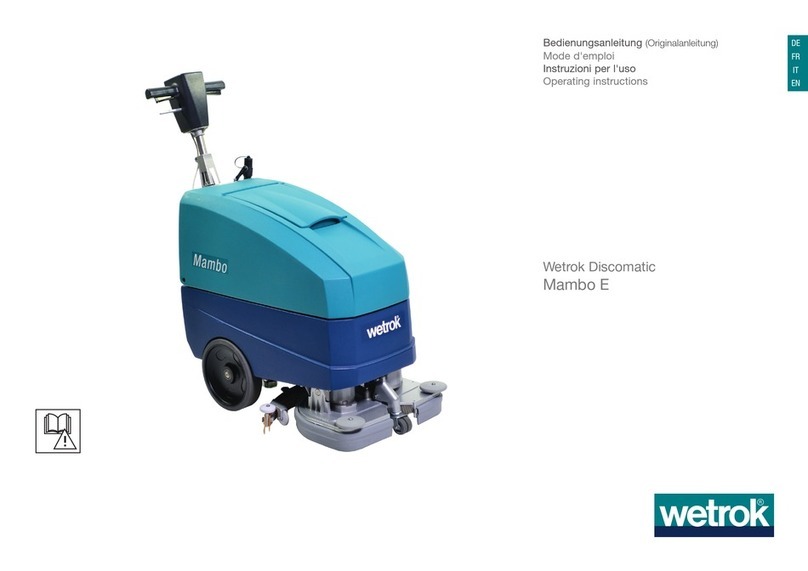 Wetrok DISCOMATIC MAMBO E User manual