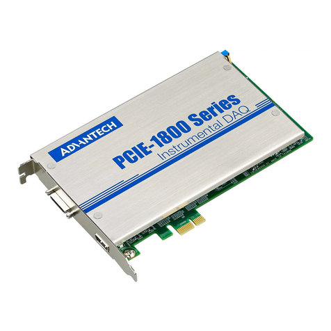 Advantech PCIE-1802 User manual