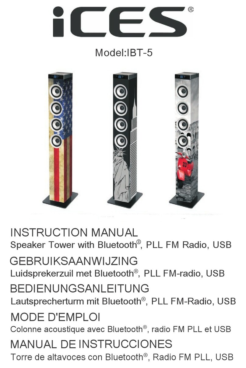 iCES IBT-5 instruction manual