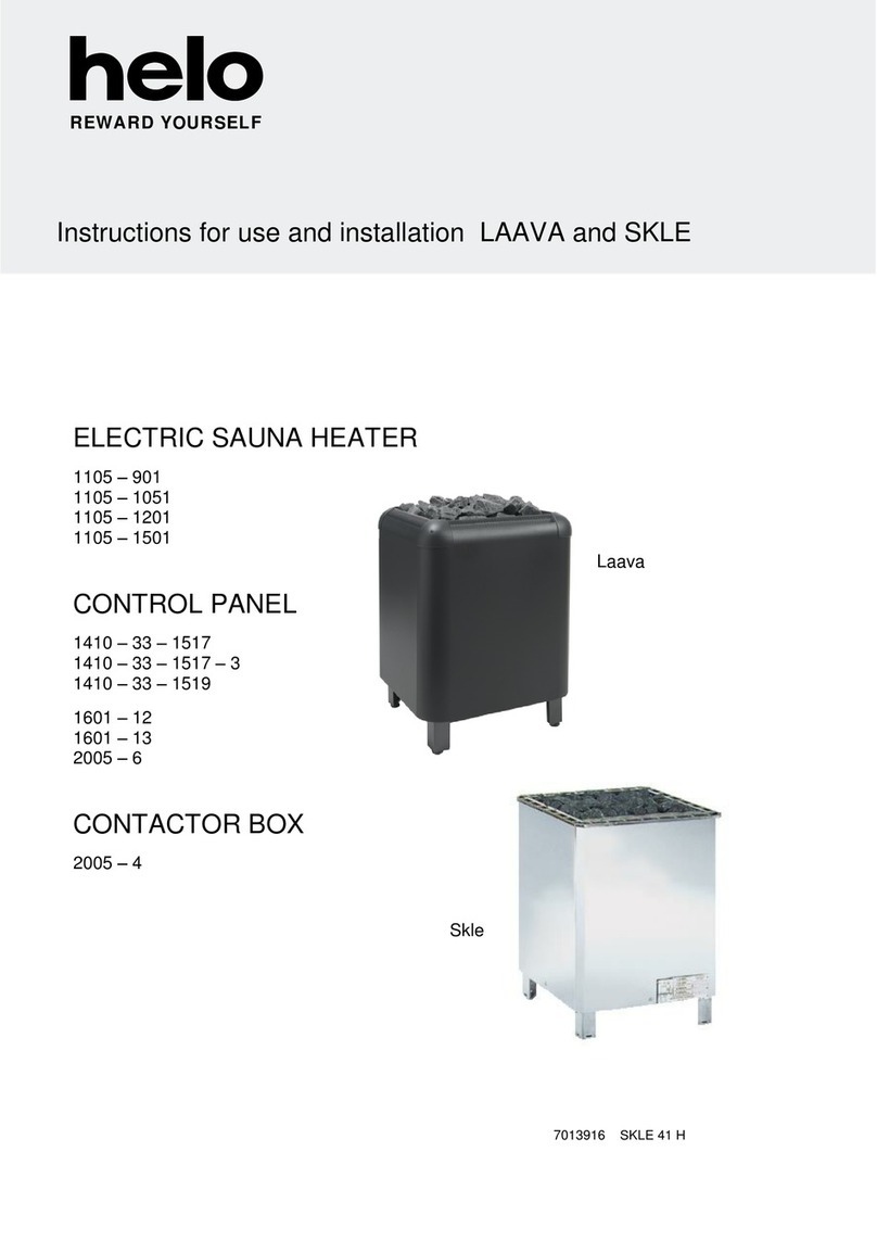 Helo Laava Series Operation manual