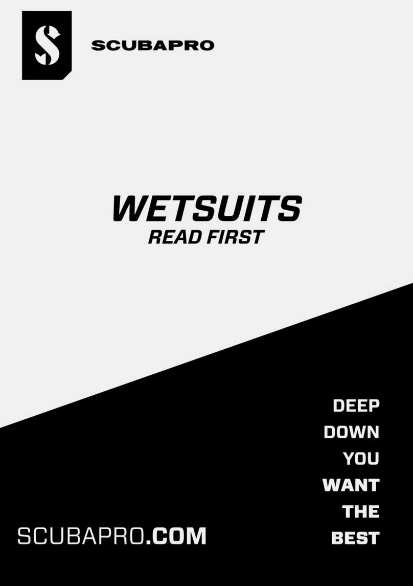 Uwatec WETSUITS manual