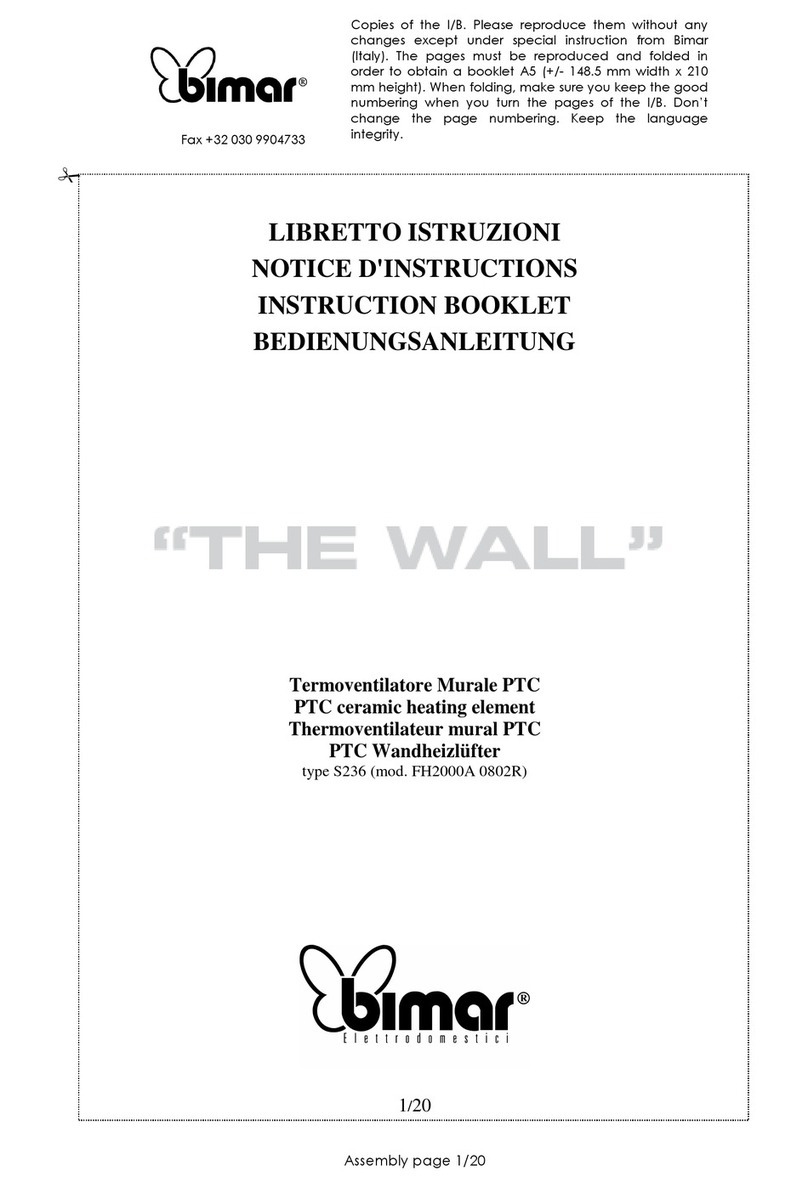 Bimar S236 User manual